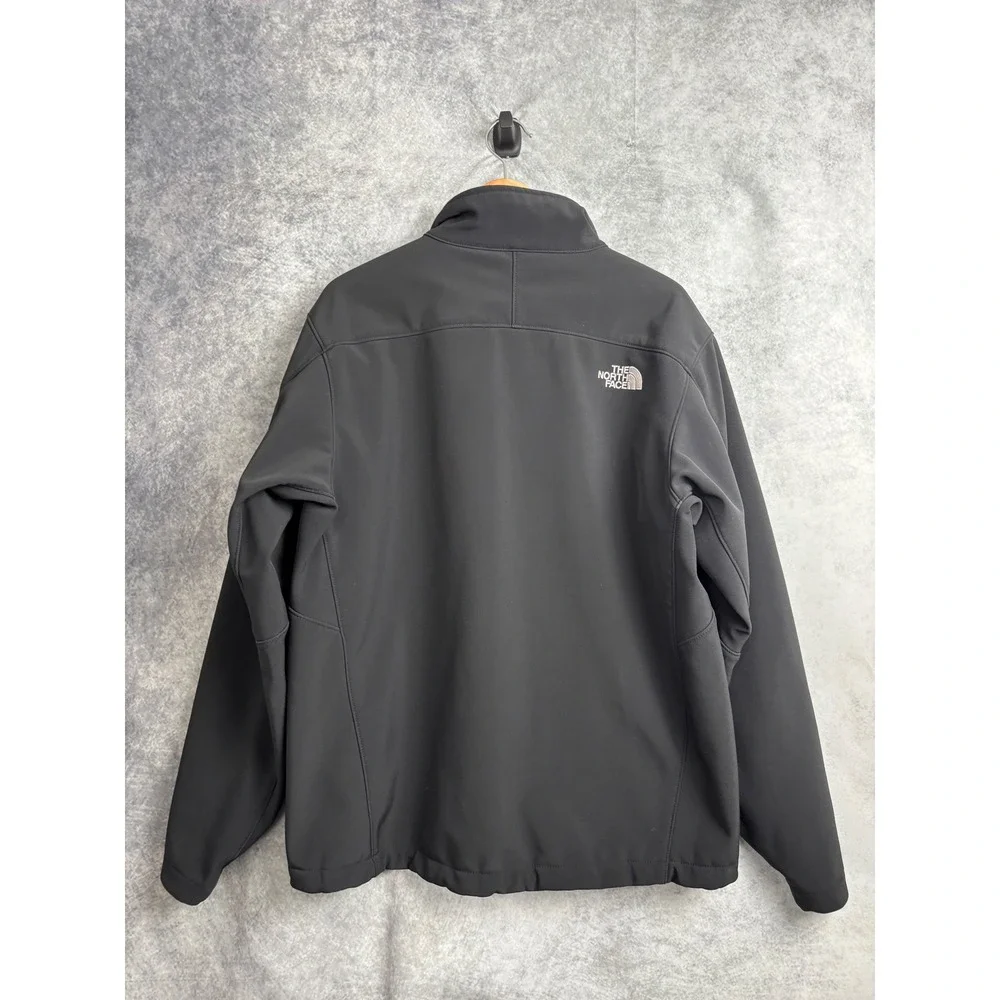 The North Face Men's Amvy T183 Black Apex Jacket Coat Full Zip Size‎ Large